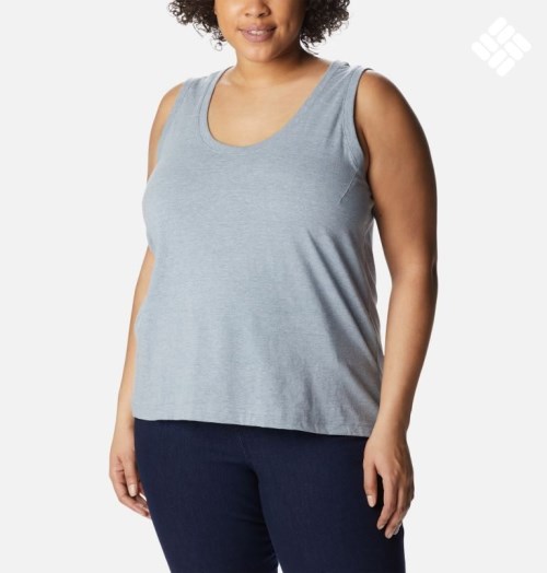 Maiouri Columbia Sapphire Point Dama Gri | Plus Size WN871S0ZM